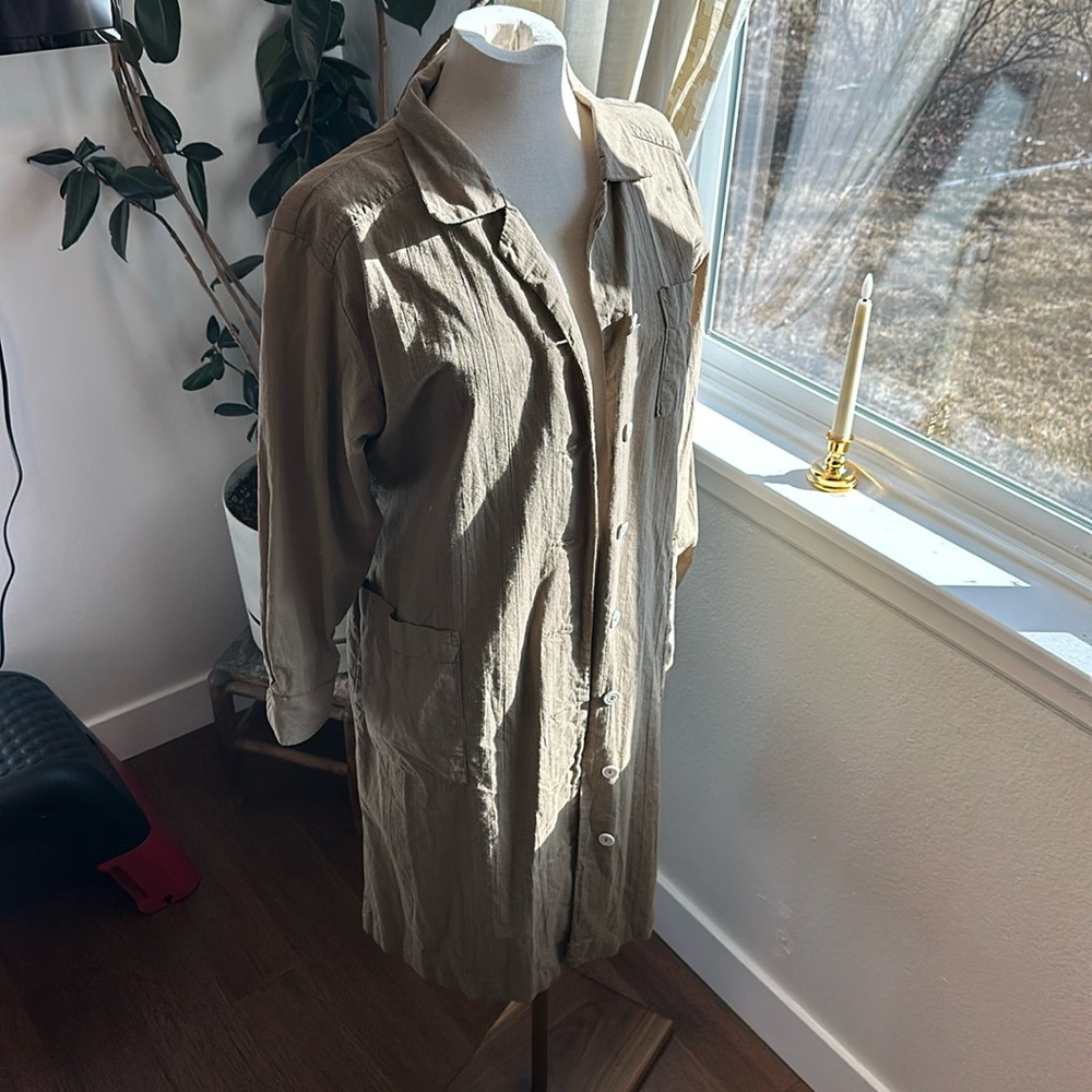 Tan Duster Jacket